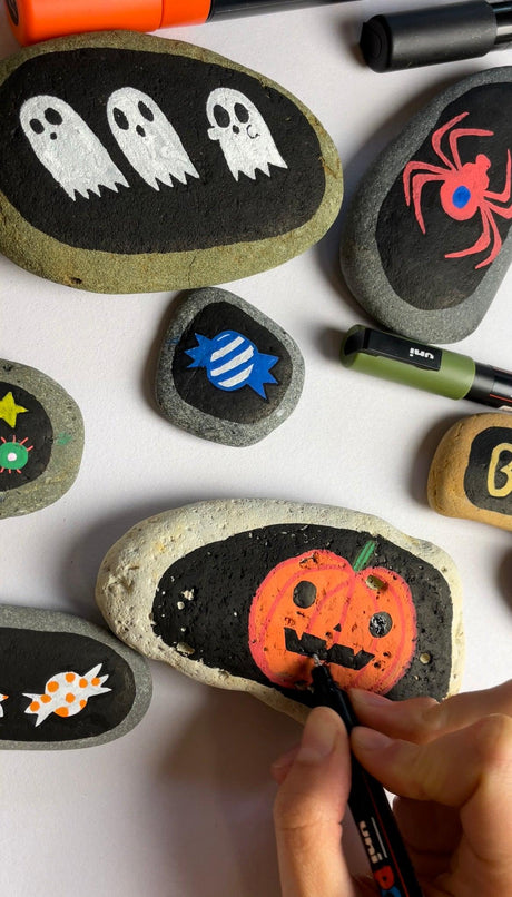 Rock Art with POSCA and Colourverse - Colourverse