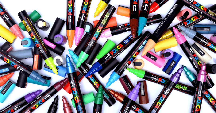 Posca MOP'R 8 Color Set - Wet Paint Artists' Materials and Framing