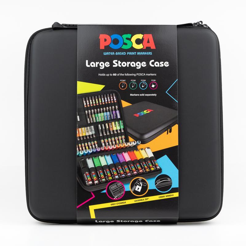 POSCA Large Storage Case (Excluding Paint Pens) for 62 POSCA Markers - Creative Kids Lab