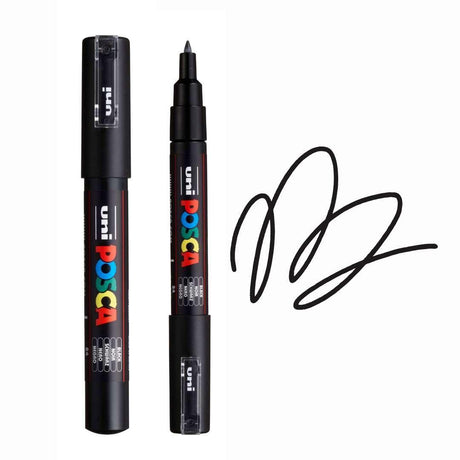 POSCA PC1M Paint Pen - BLACK - Colourverse