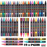 POSCA PC5M Paint Pen - FULL SET of 49 Pens - Creative Kids Lab