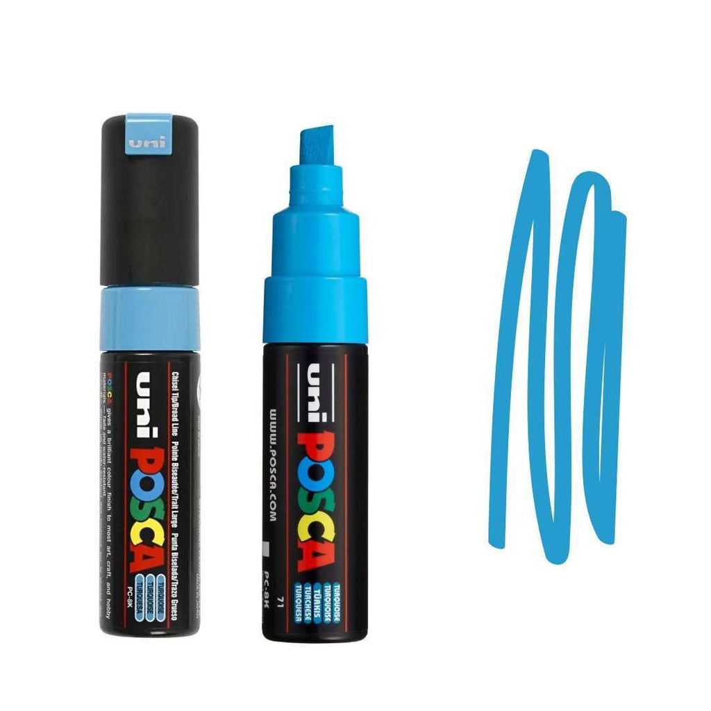 POSCA PC8K Paint Pen - TURQUOISE - Colourverse