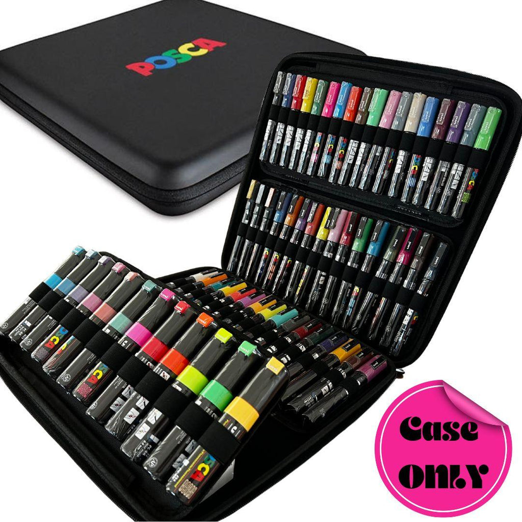 POSCA Large Storage Case (Excluding Paint Pens) for 62 POSCA Markers - Colourverse