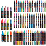 Pack of 62 x POSCA Colours with Large Case - Bundle - Colourverse