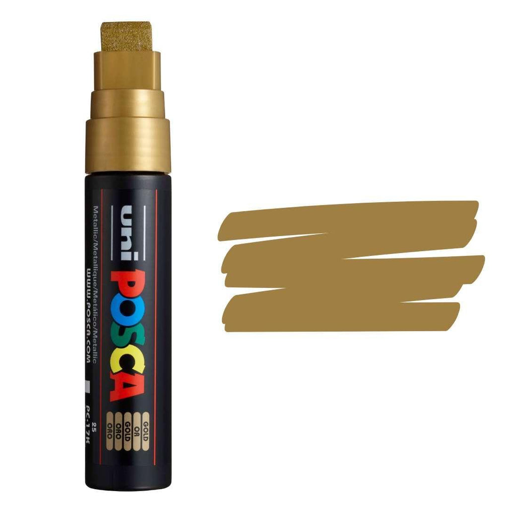 POSCA PC17K Paint Pen - GOLD - Colourverse