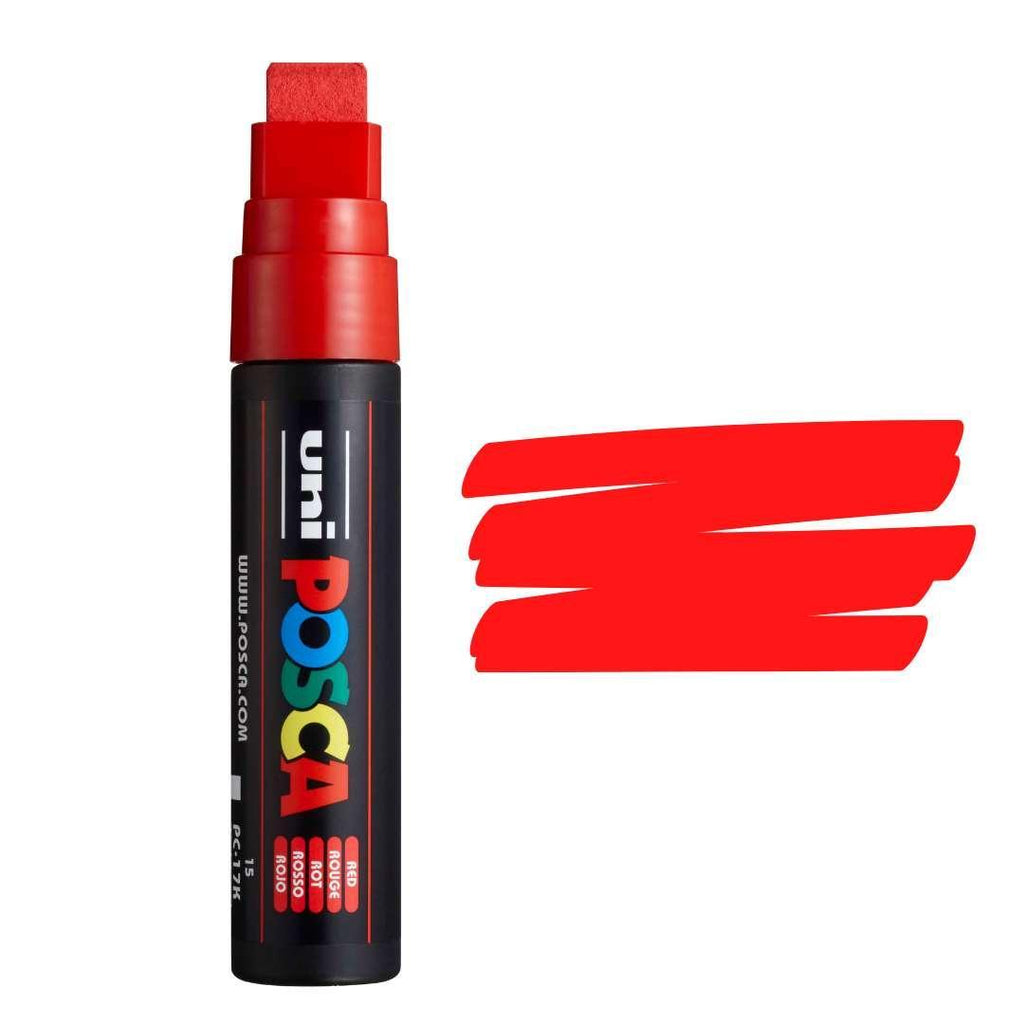 POSCA PC17K Paint Pen - RED - Colourverse
