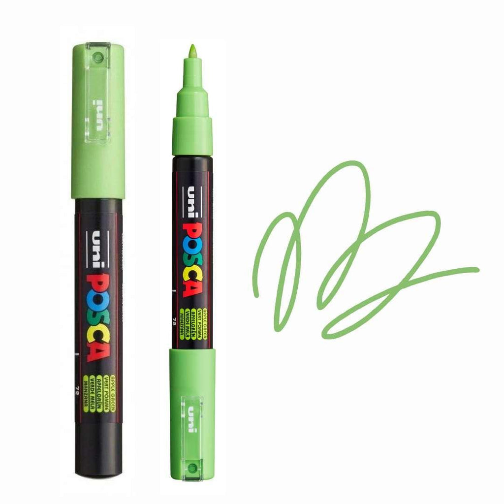 POSCA PC1M Paint Pen - APPLE GREEN - Colourverse