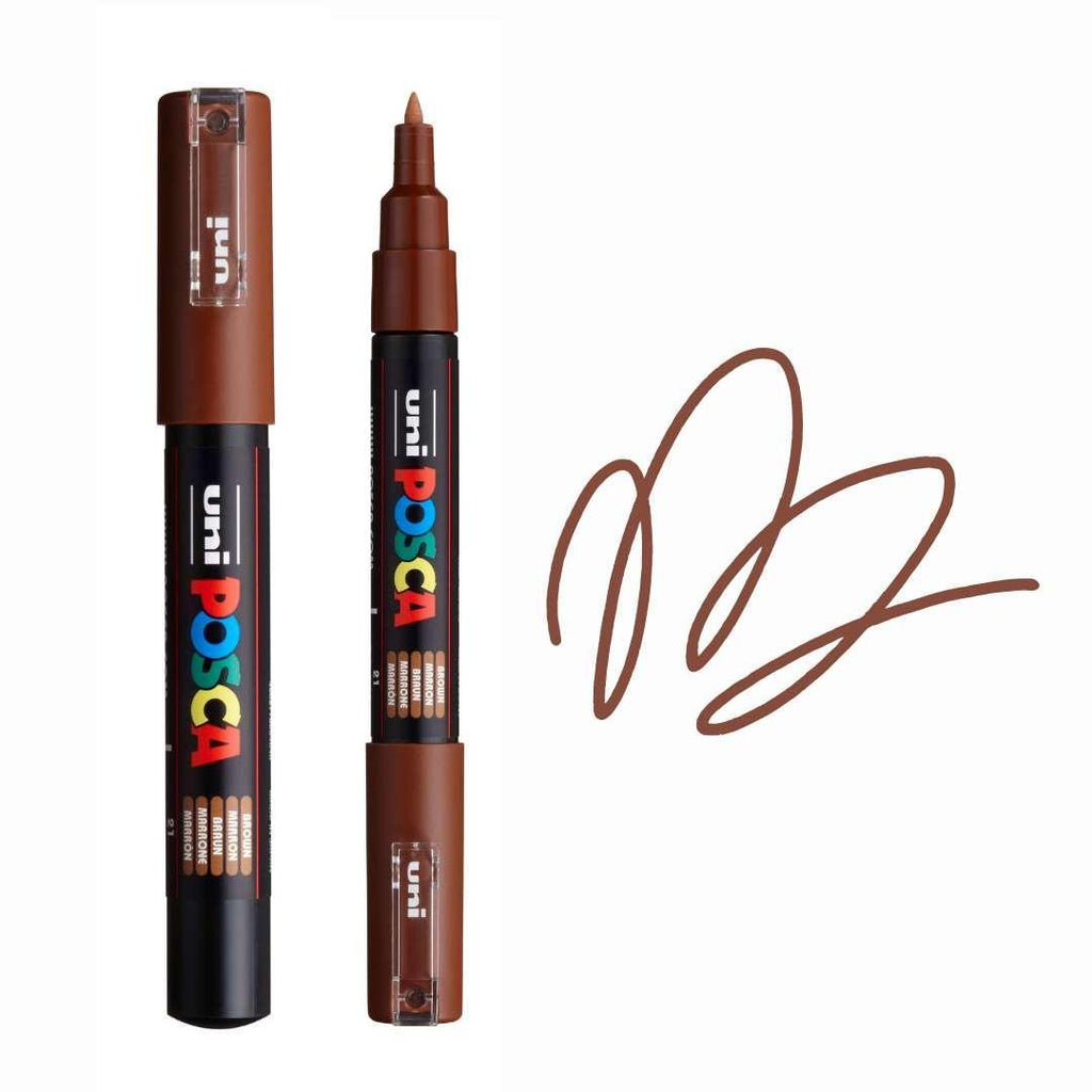 POSCA PC1M Paint Pen - BROWN - Colourverse