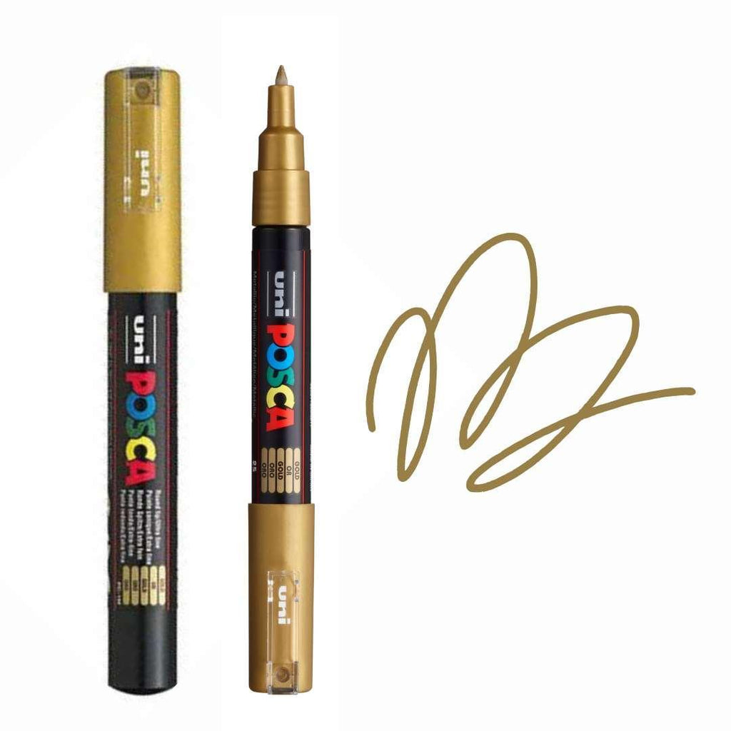 POSCA PC1M Paint Pen - GOLD - Colourverse