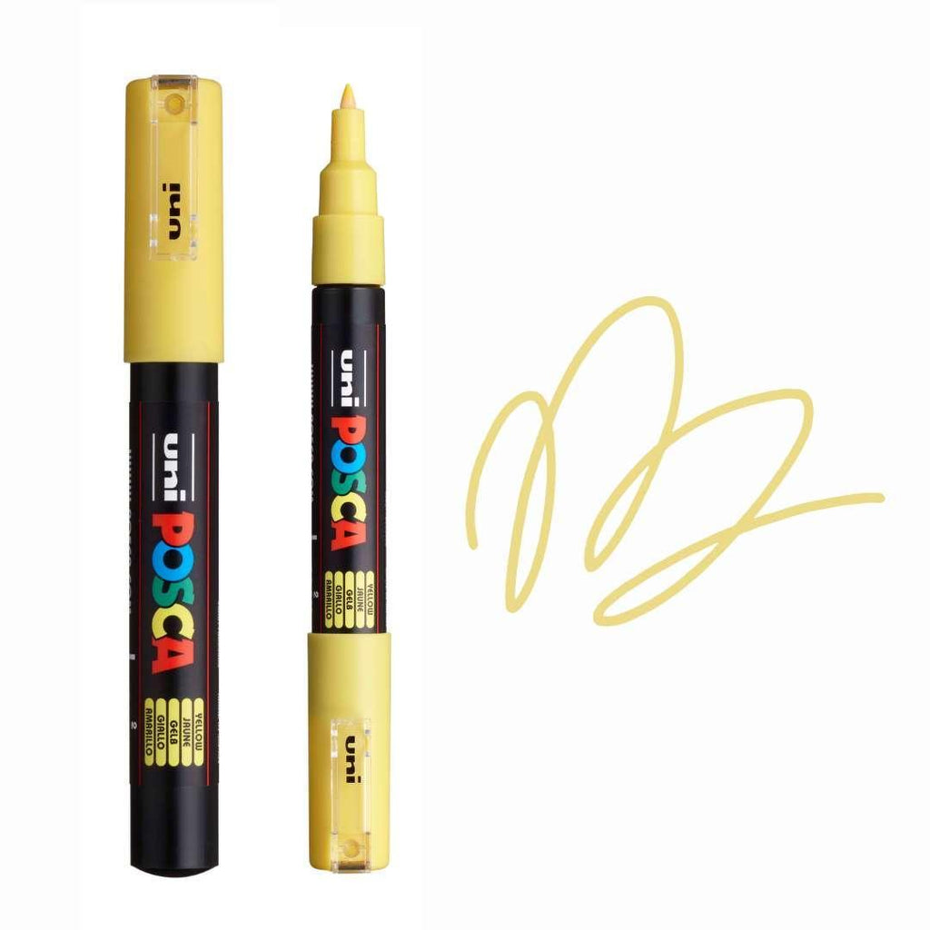 POSCA PC1M Paint Pen - YELLOW - Colourverse