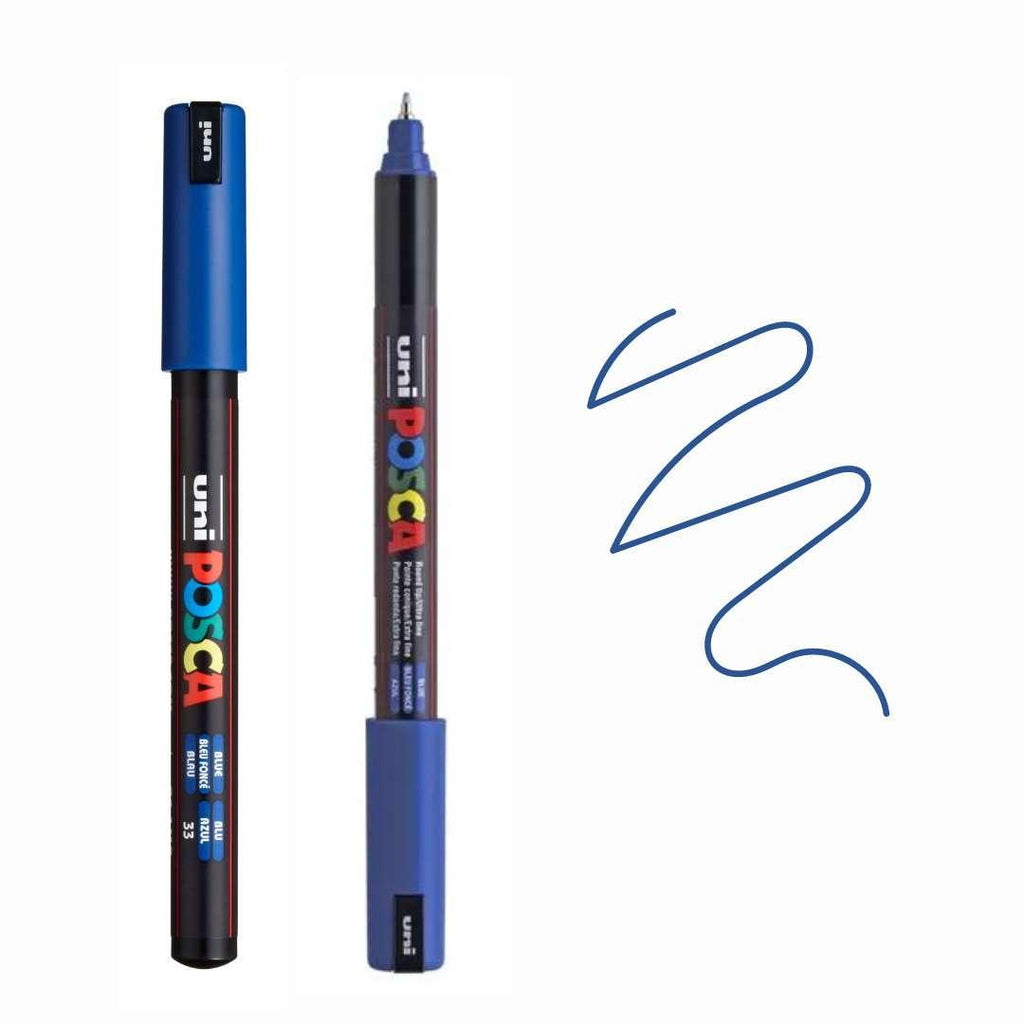 POSCA PC1MR Paint Pen - BLUE - Colourverse