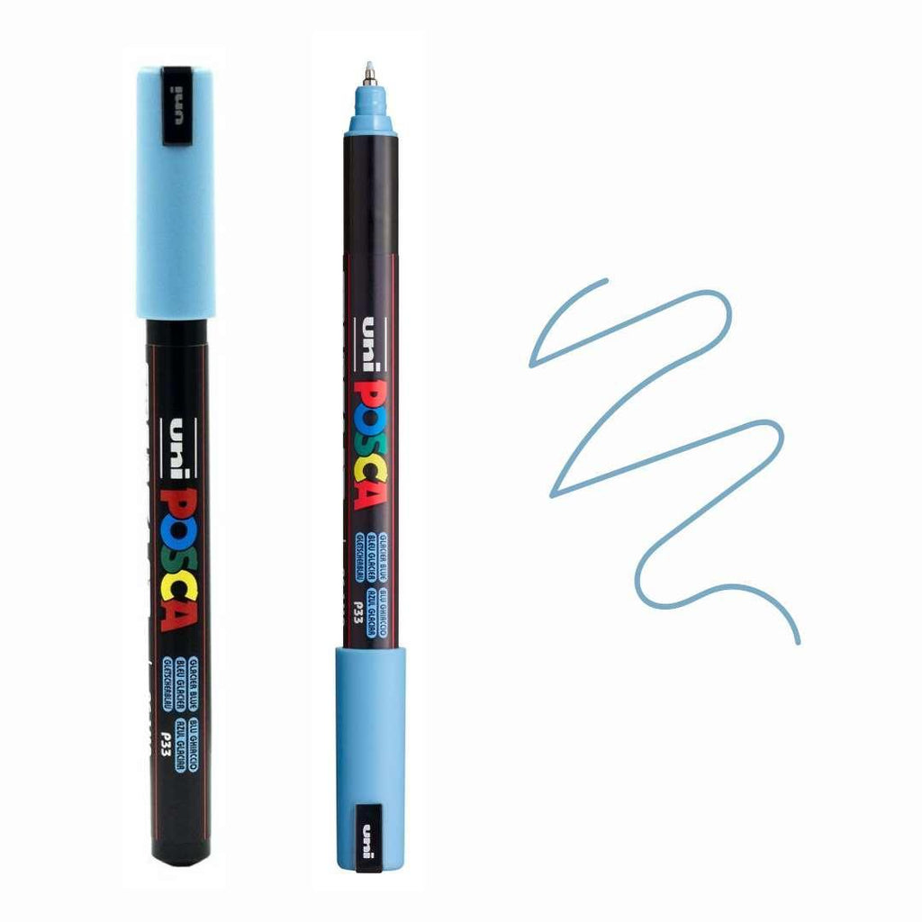 POSCA PC1MR Paint Pen - GLACIER BLUE - Colourverse