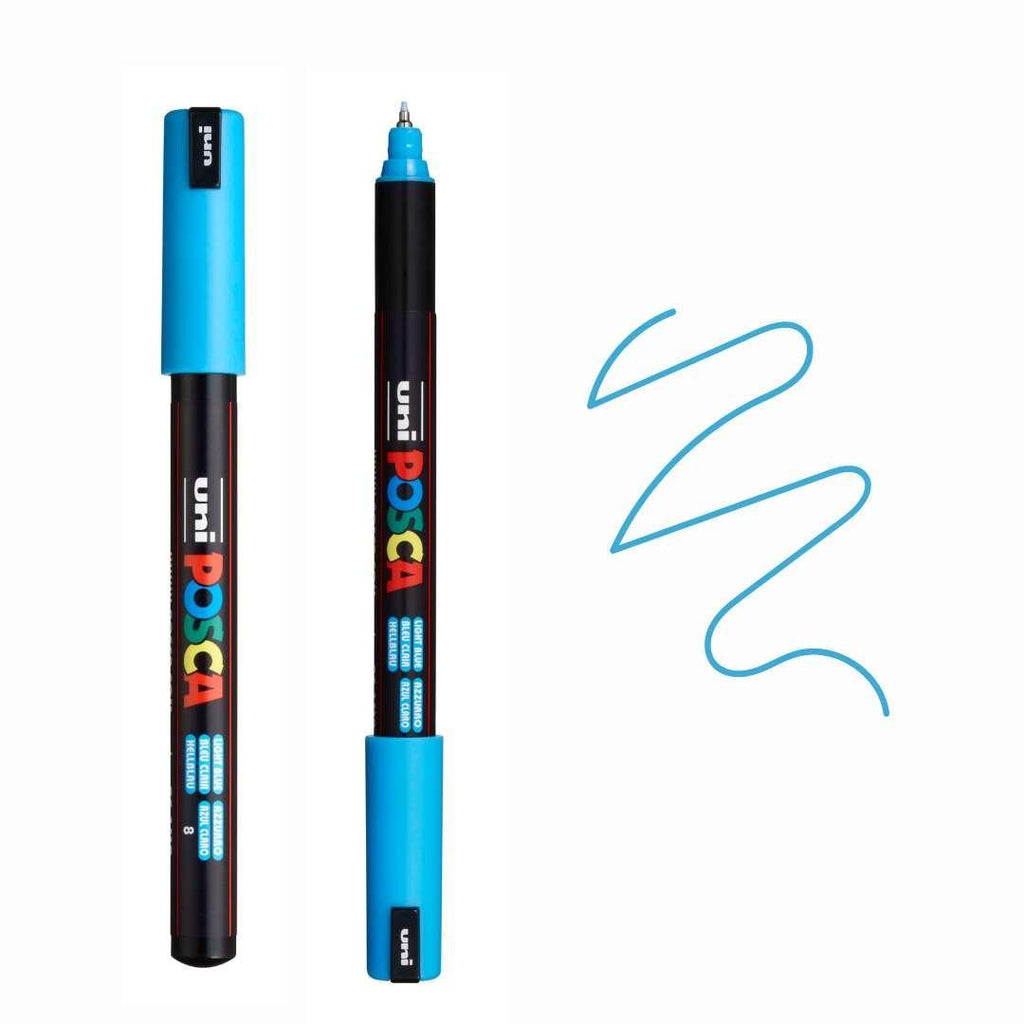 POSCA PC1MR Paint Pen - LIGHT BLUE - Colourverse