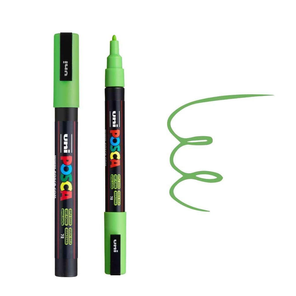 POSCA PC3M Paint Pen - APPLE GREEN - Colourverse