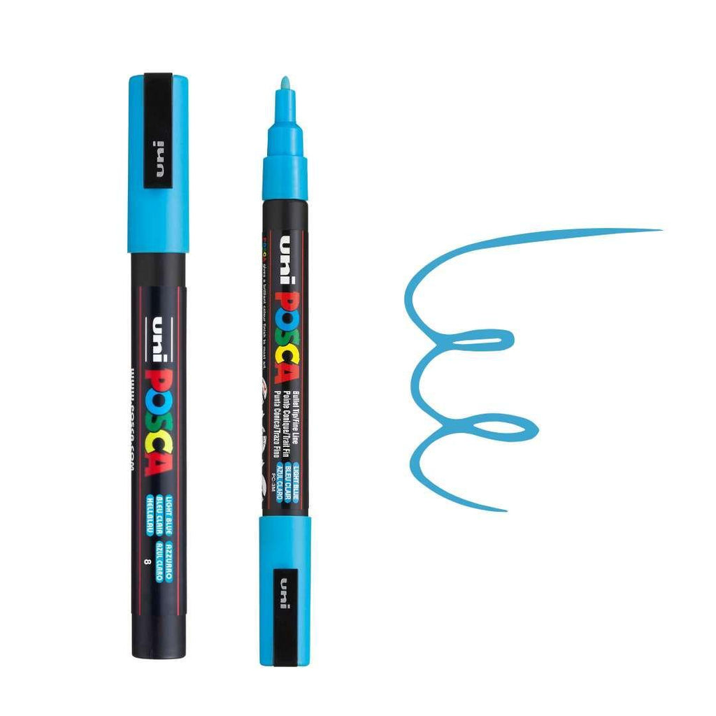 POSCA PC3M Paint Pen - LIGHT BLUE - Colourverse