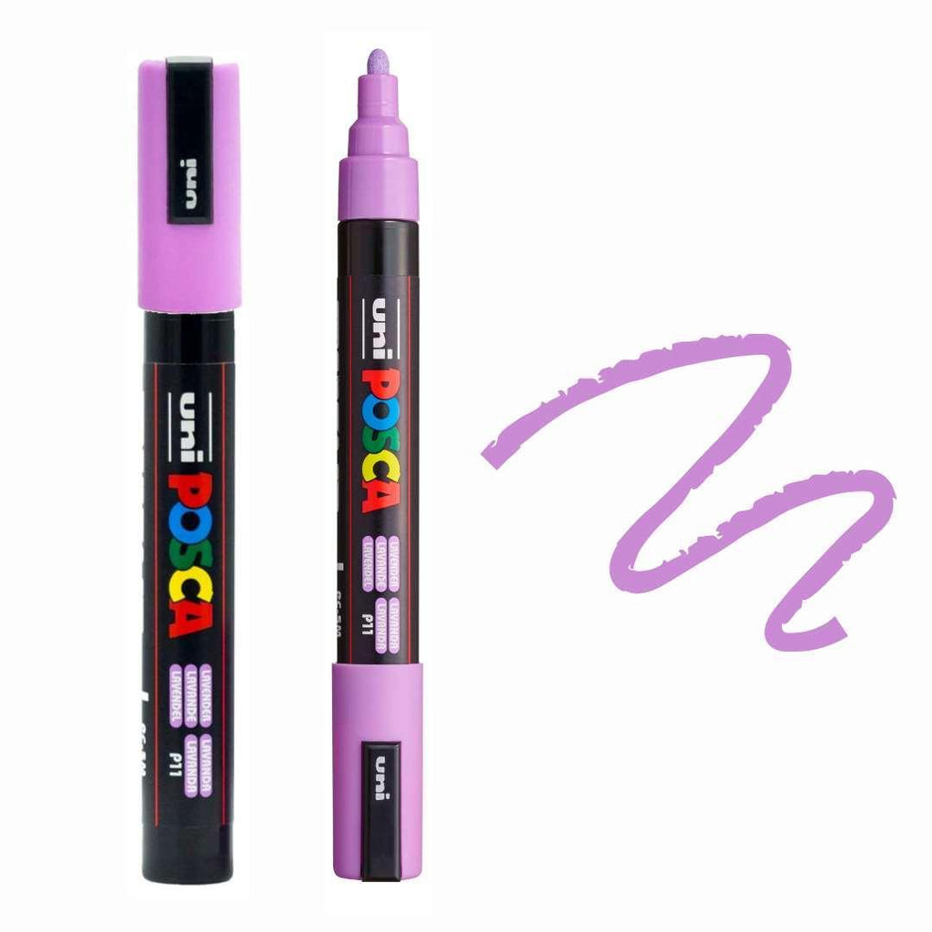 POSCA PC5M Paint Pen - LAVENDER - Colourverse