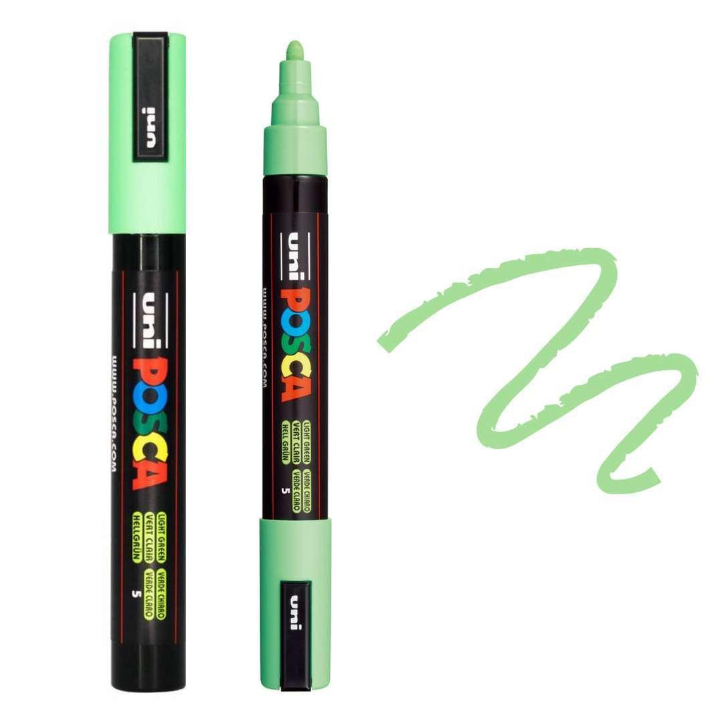 POSCA PC5M Paint Pen - LIGHT GREEN - Colourverse
