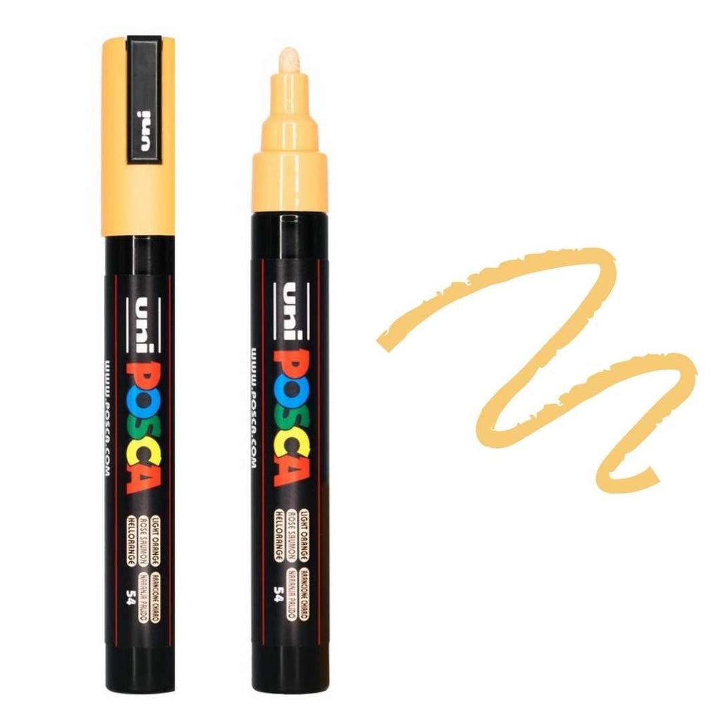 POSCA PC5M Paint Pen - LIGHT ORANGE - Colourverse