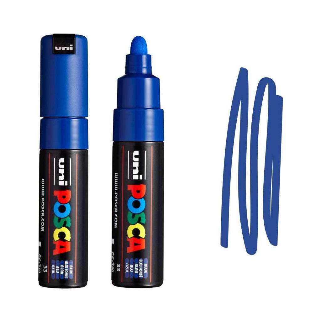 POSCA PC7M Paint Pen - BLUE - Colourverse