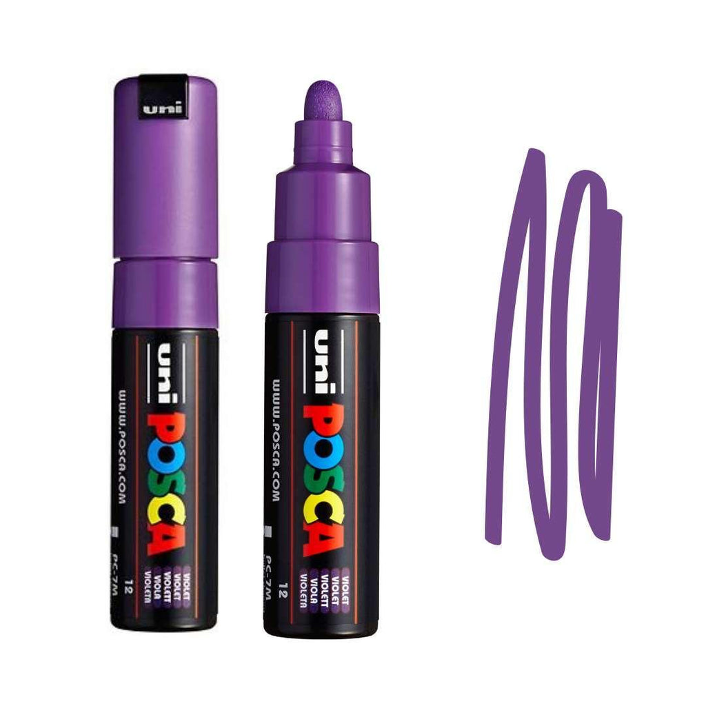 POSCA PC7M Paint Pen - VIOLET - Colourverse