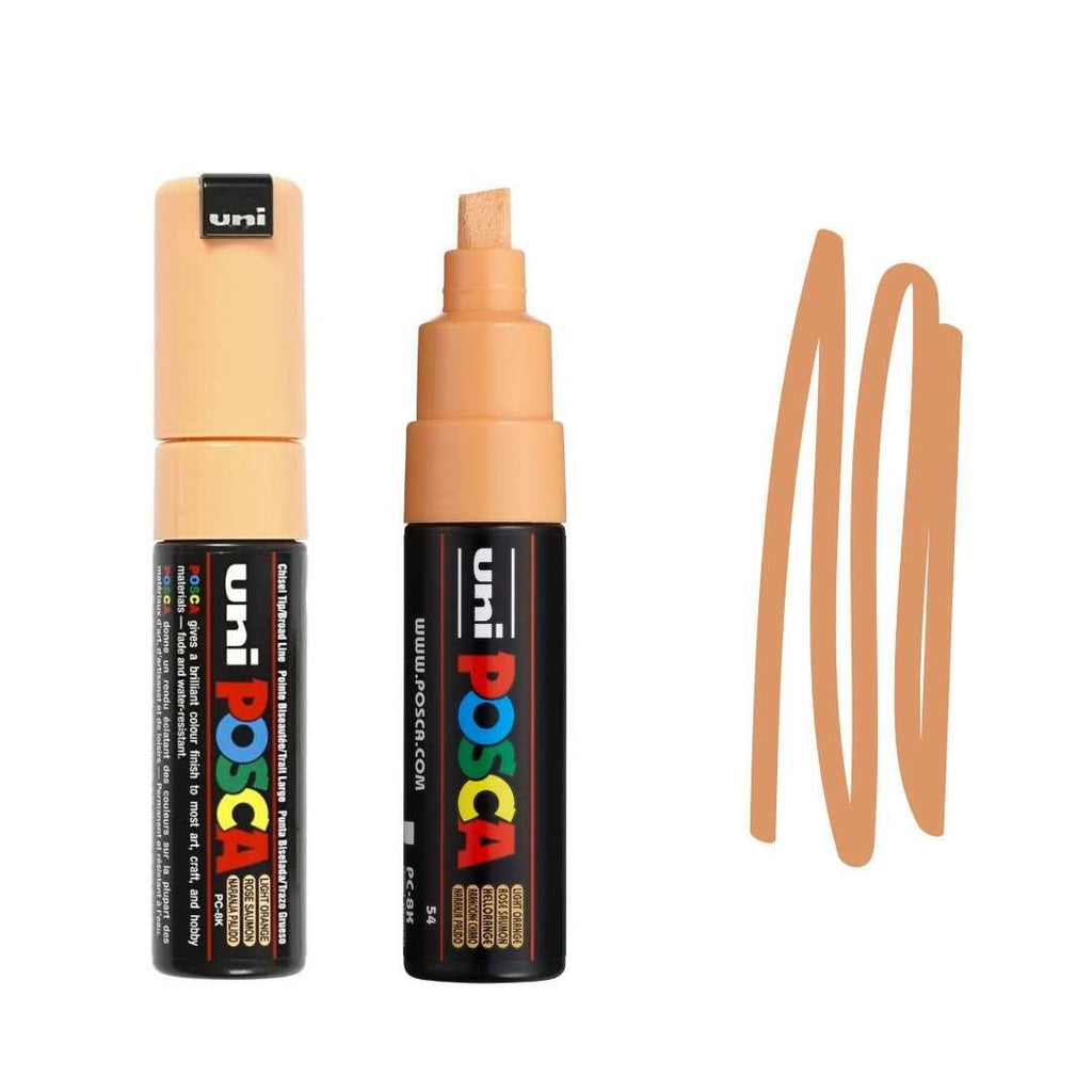 POSCA PC8K Paint Pen - LIGHT ORANGE - Colourverse