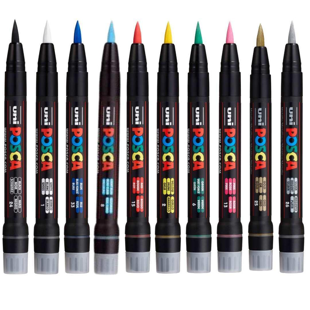 POSCA PCF350 Paint Pen - Full Set of 10 Pens - Colourverse