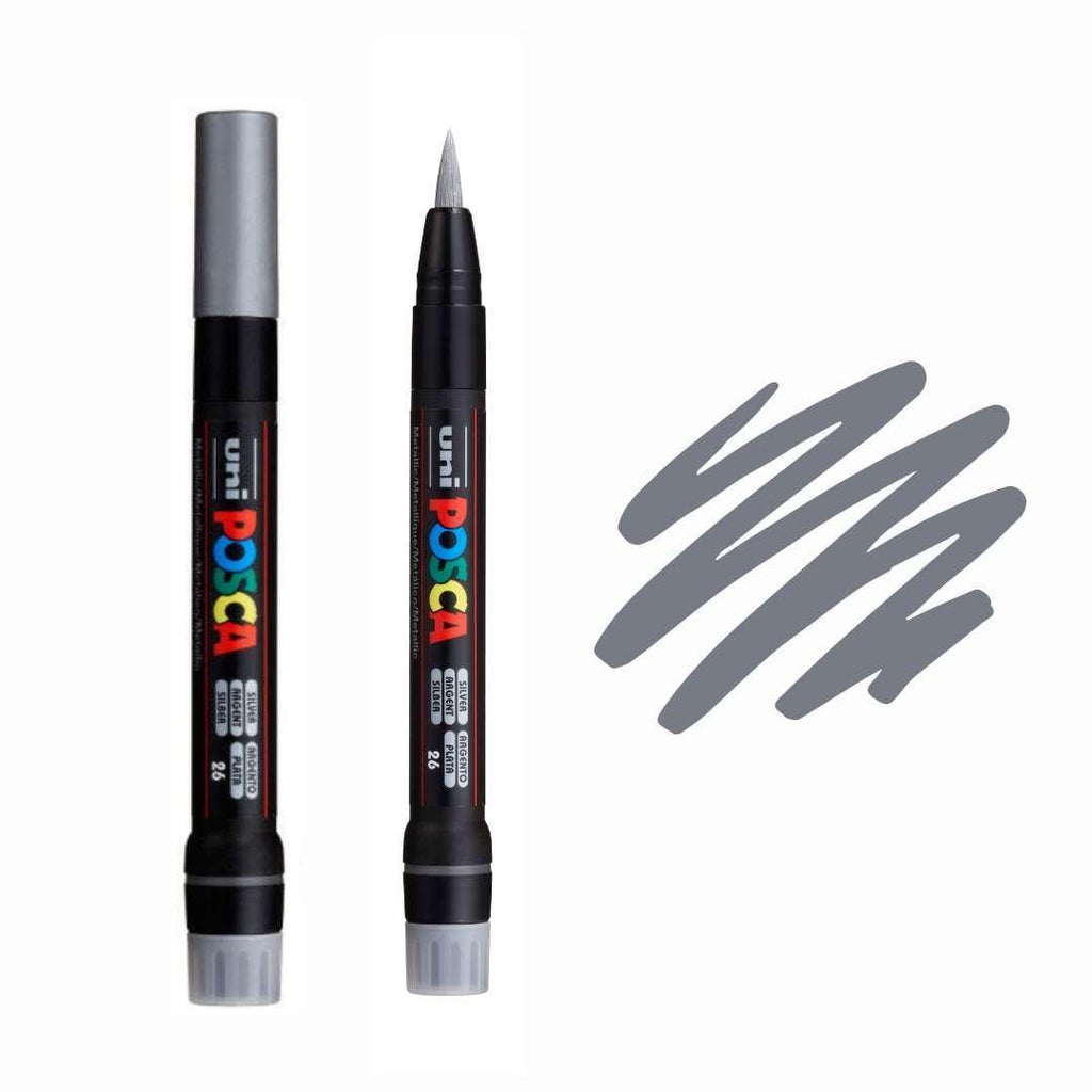 POSCA PCF350 Paint Pen - SILVER - Colourverse